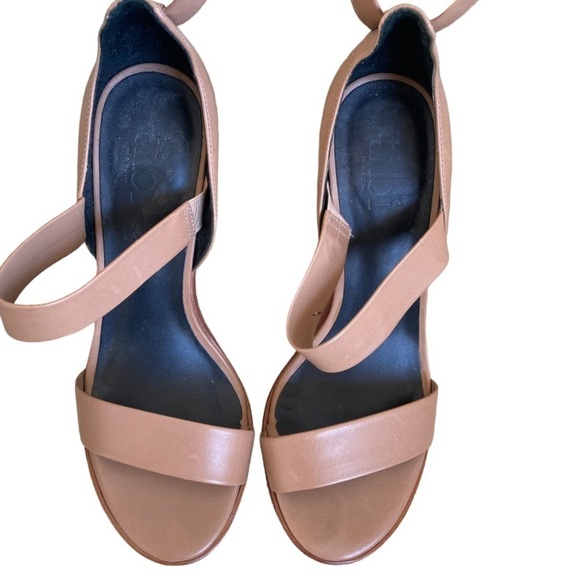 TIBI Pierce Wrap Leather Sandals In Beige Tan Revolve - Picture 6 of 10